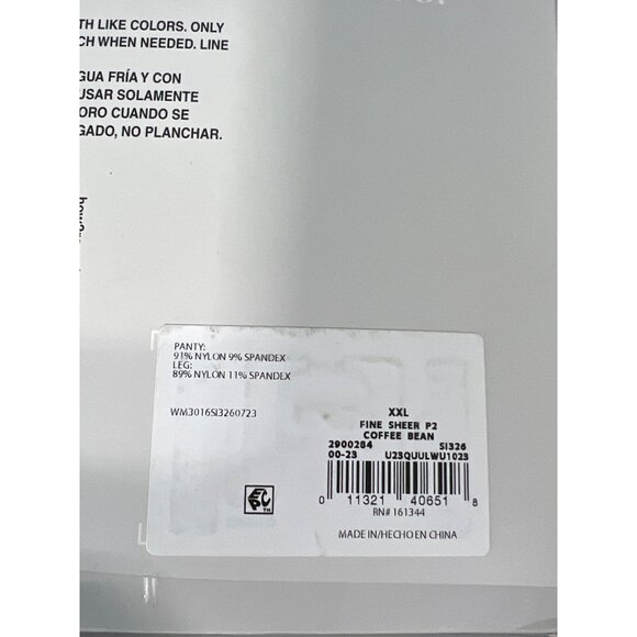 Silk Impressions Ultra Fine Sheer Size XXL Silky Tights 2 Pair 15 Denier NEW - Picture 5 of 6